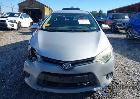 2015 Toyota Corolla Le from USA, damaged, VIN 2T1BURHE7FC233907